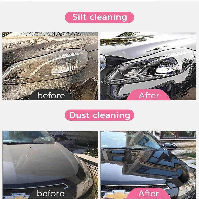 Premium 2-in-1 Car Wash & Wax Integrated Shampoo (500ml / 500g)