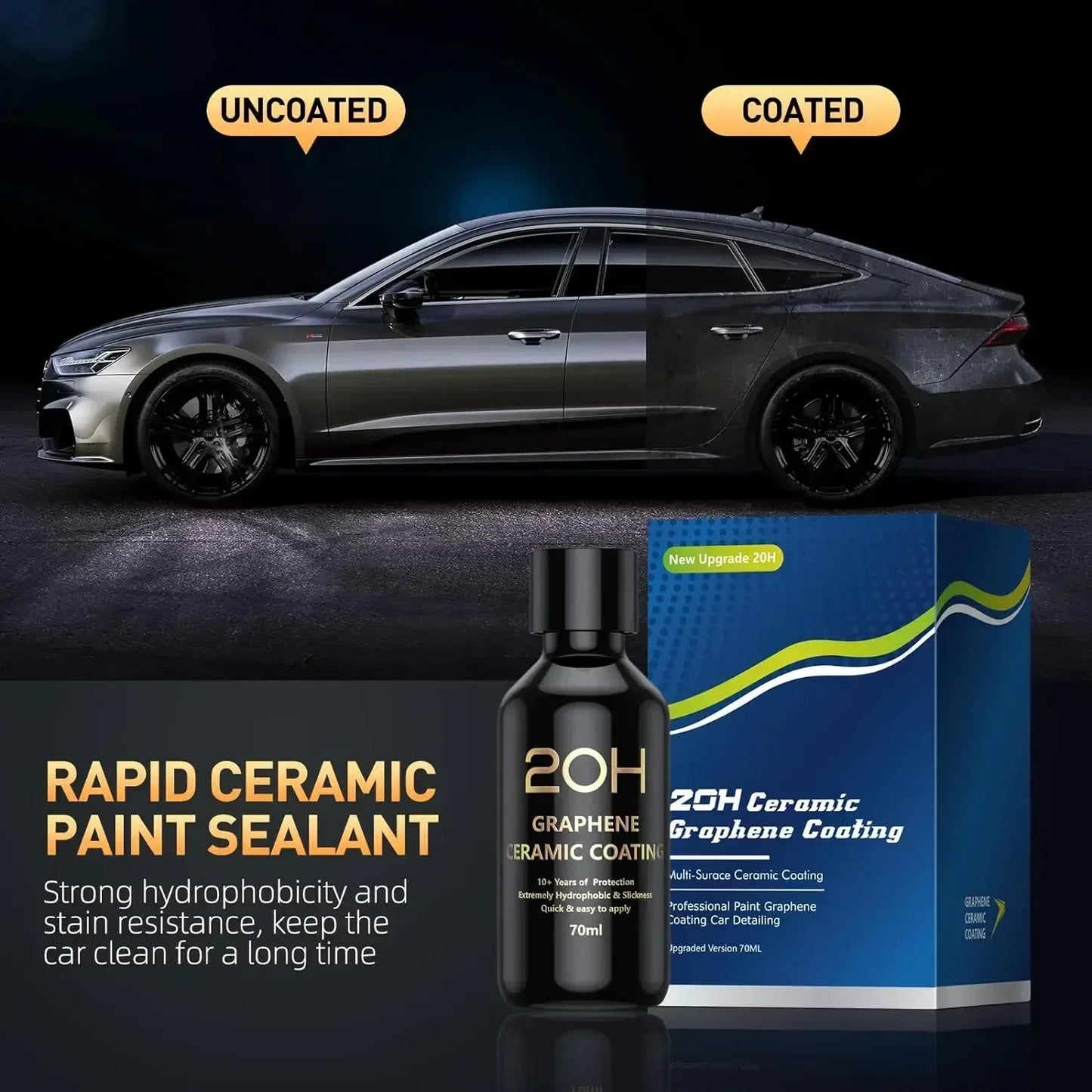 70ml Graphene Ceramic Coating Set