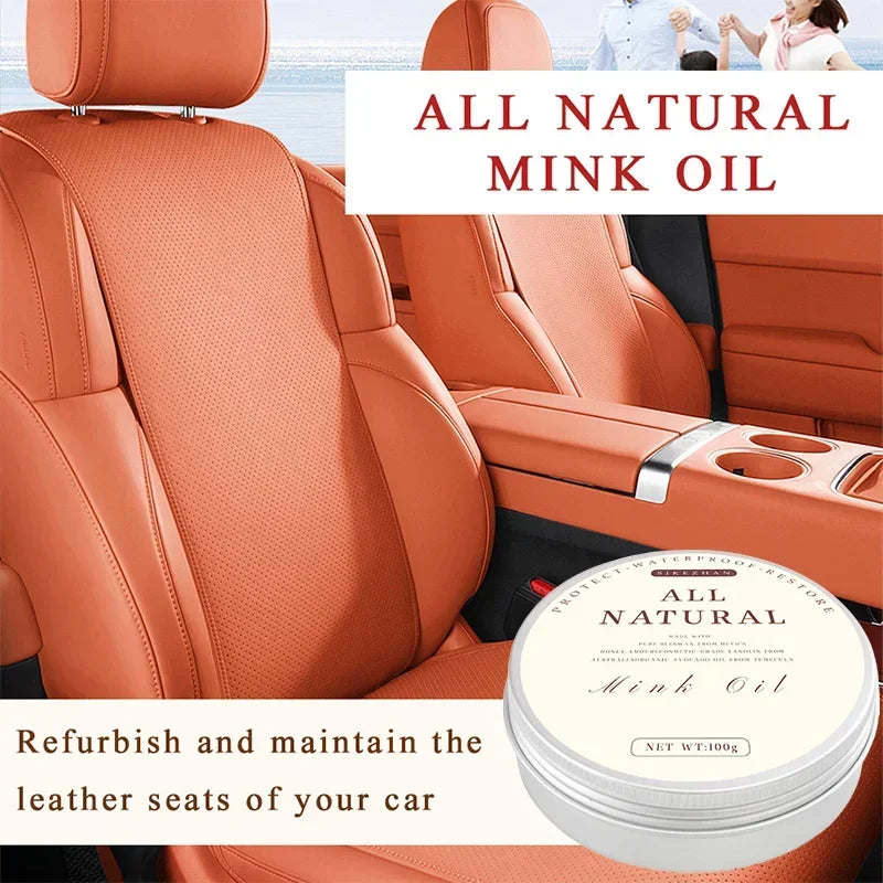 Premium All-Natural Leather Restorer & Conditioner