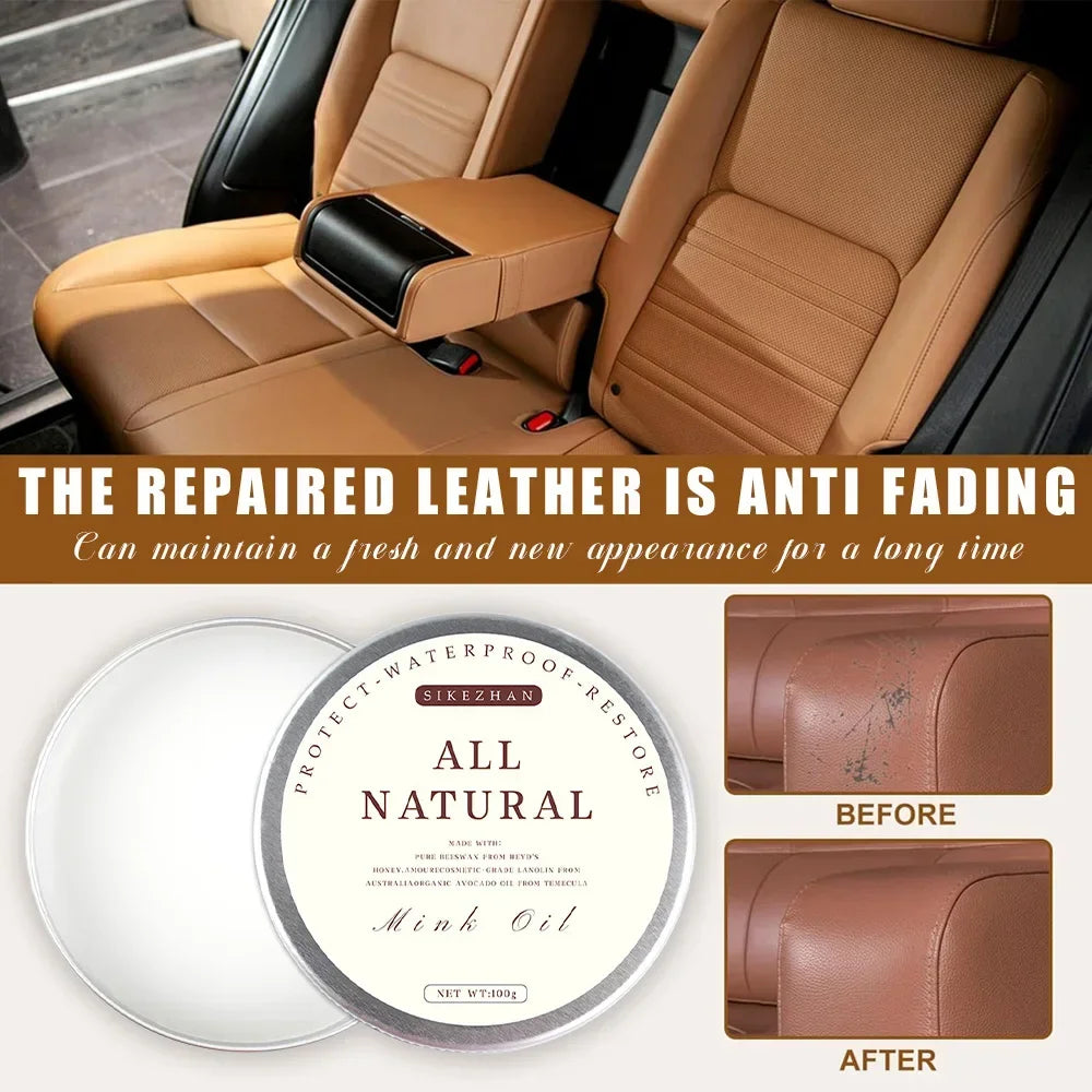 Premium All-Natural Leather Restorer & Conditioner