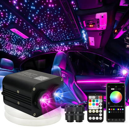 RGB LED Car Star Lights