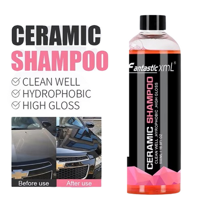 Premium 2-in-1 Car Wash & Wax Integrated Shampoo (500ml / 500g)