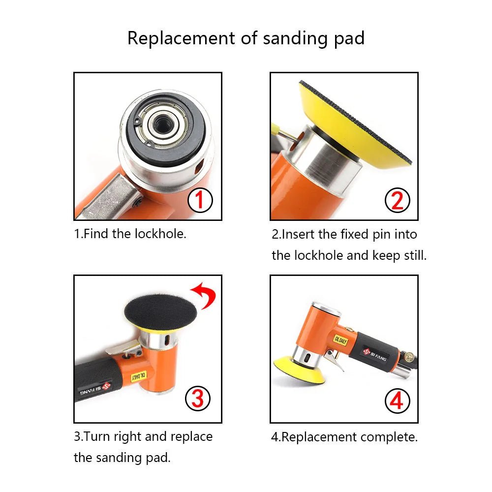 Orbital Air Sander - Supreme Car Care